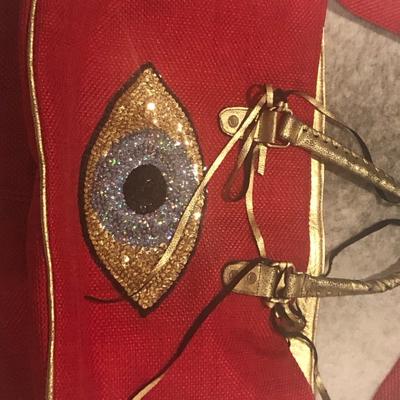 Barthelemy Rose tote - amazing eve eye large tote - Picture 1 of 4